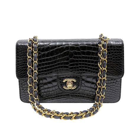 chanel alligator flap bag|best Chanel flap.